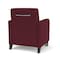 Lesro Siena Lounge Reception Guest Chair w/ Front Casters, 27 in W 29.5 in L 32.5 in H SN1101 - alternate 3